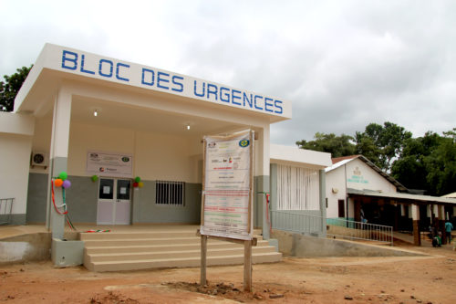 bâtiment des urgences